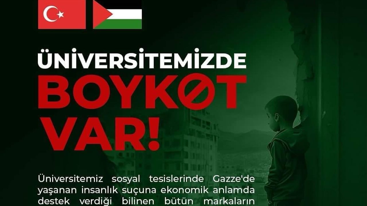 NÖHÜ’den İsrail'i destekleyen firmalara boykot!