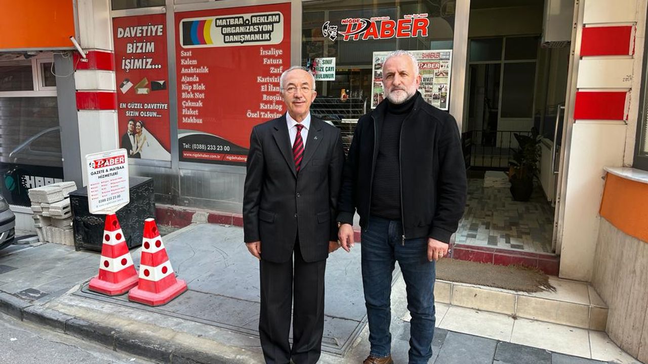 MHP Belediye Başkan Aday Adayı Özbek’ten gazetemize ziyaret