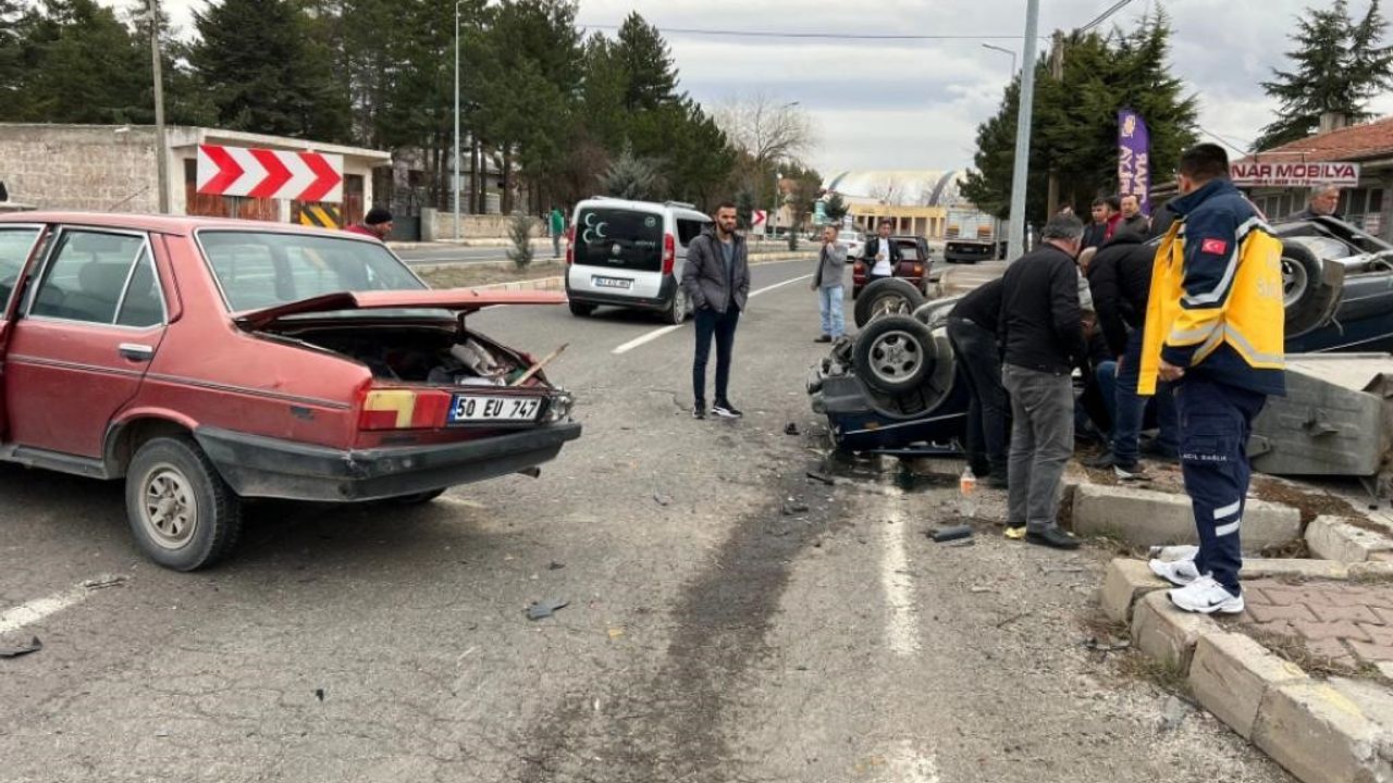 Nevşehir’de kaza: 2 yaralı