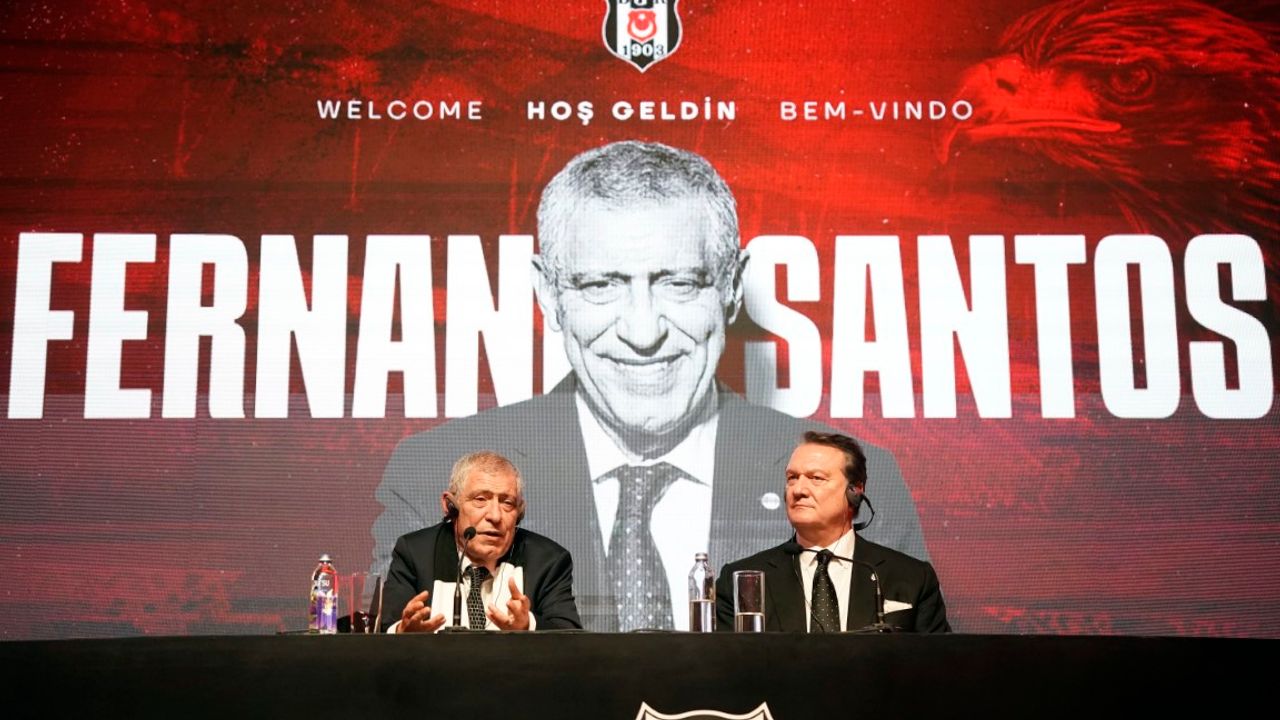 Beşiktaş'ın yeni hocası Fernando Santos