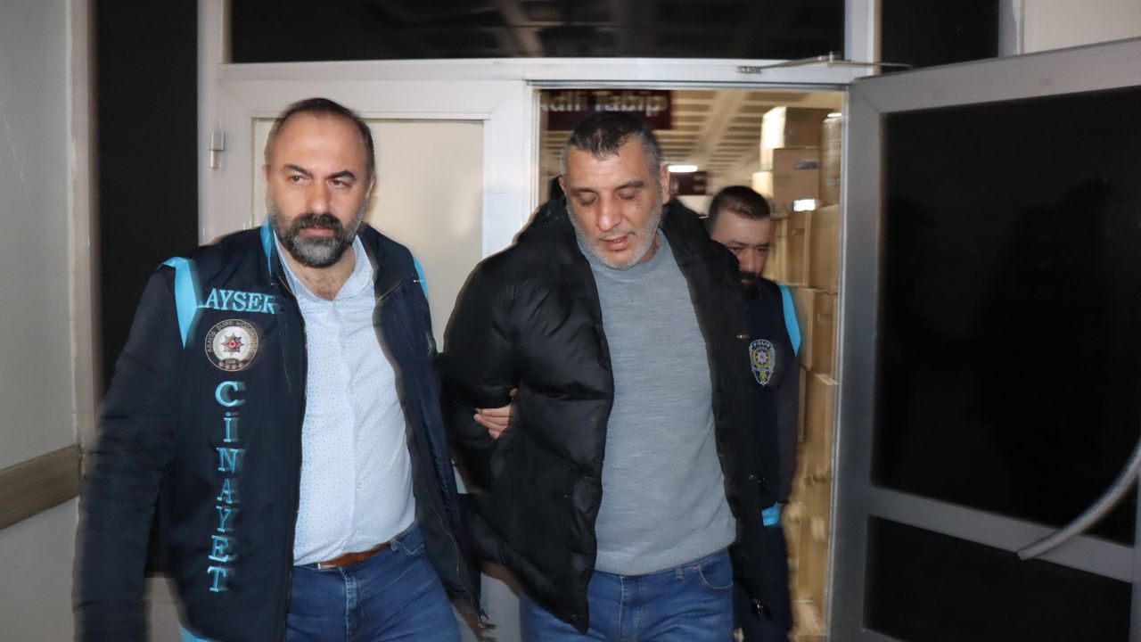 Kayseri'de gazeteci yaralayan şüpheli adliyeye sevk edildi