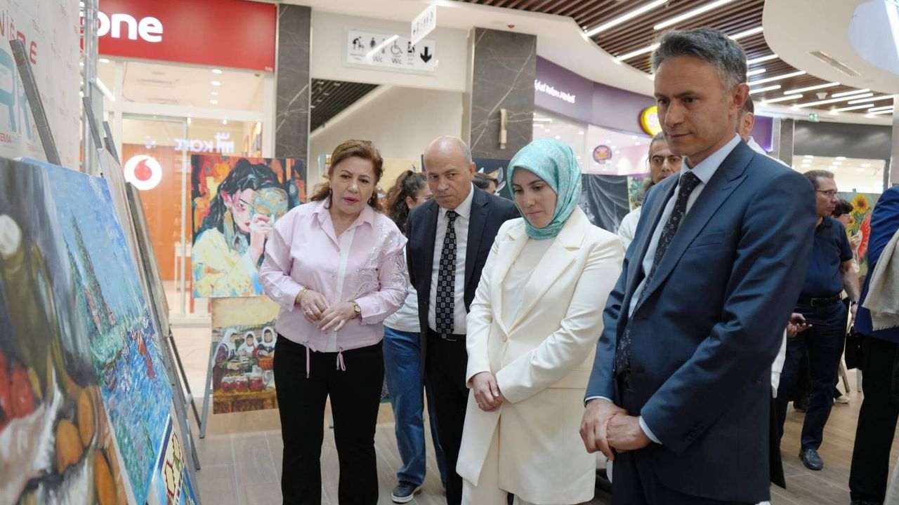 Başkan Vekili Özkul’dan Çifte Sergi ziyareti