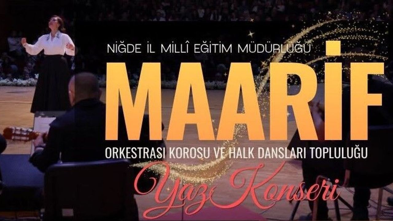 Maarif Orkestra ve Korosu "Yaz Konseri" ile Sahnede