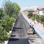 Bor’da bir cadde daha asfalta kavuştu