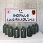 Bor’da Kaçak Alkol Operasyonu