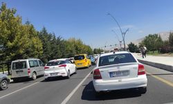 Sınav çıkışında trafik neredeyse kilitlendi!