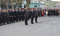 10 Kasım Atatürk’ü Anma Töreni düzenlendi