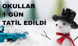 NİĞDE'DE EĞİTİM-ÖĞRETİME 1 GÜN ARA VERİLDİ