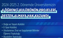 Doğa ve Yaşam Kulübü, UNİDES’ten destek almaya hak kazandı