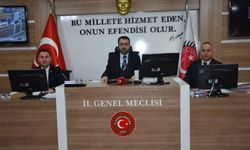 İl Genel Meclisin ilk toplantısında asfalt hizmetleri soruldu