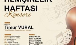 Hemşirelik Haftası Konseri Müzikseverle Buluşacak