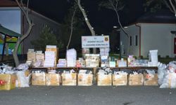 Kargo tırında binlerce kaçan ürün ele geçirildi