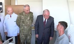 Milli Savunma Bakanı Güler, metan gazından zehirlenen askerleri ziyaret etti
