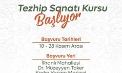 Niğde’de tezhip sanatı kursuna başvurular başladı