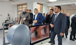 Milletvekili Uzkurt Göz Tanı Ünitesi’ni açtı