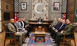 Vali Akmeşe’ye ziyaretler devam ediyor