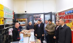 AK Parti heyetinden esnaf ziyaretleri
