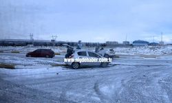 Aynı kavşak, yine kaza!