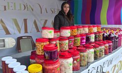 Niğde’de Kadın eliyle İlk turşu dükkânı (ÖZEL HABER)