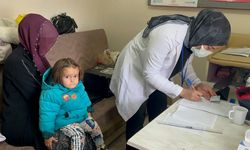 Mobil Sağlık Ekibi Kayırlı Köyünde hizmet verdi