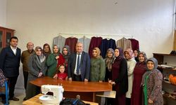 Şehit Okan Acar İlkokulu’nda Giyim Üretim kursu