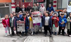 Minik kalpleri Gazetemizde ağırladık