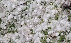 Niğde’de dolu yağışı etkili oldu