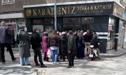Niğde’de yufka kuyruğu!