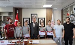 Başarılı Sporculardan İl Müdürü Dorul’a ziyaret