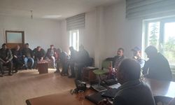 Çömlekçi Köyü’nde üreticilere bilgilendirme