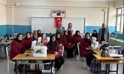 Kursiyerlerin emeği yerinde incelendi