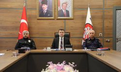 Vali Akmeşe, Güvenlik Toplantısına katıldı