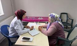 Hacıabdullah'ta Mobil Sağlık Taraması