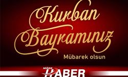 Kurban Bayramınızı tebrik ederiz