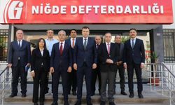 Akmeşe’den, Defterdarlık ve Tapu Müdürlüğüne ziyaret