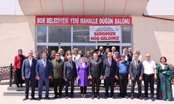 Bor HEM Yılsonu Sergisi açıldı