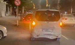 Kavşakta maddi hasarlı kaza! (VİDEO HABER)