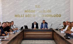 İlkokul Müdürleriyle yıl sonu değerlendirmesi