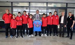 Şampiyonlardan İl Müdürü Dorul'a ziyaret