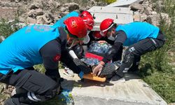 Niğde UMKE'den zorlu tatbikat