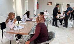 Yıldıztepe Kasabasında sağlık taraması