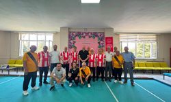 Huzurevleri arası Bocce maçını Bor kazandı