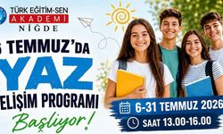 Niğde'de Çocuklara Yaz Akademisi