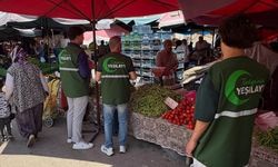 Yeşilay’dan pazarda farkındalık çalışması