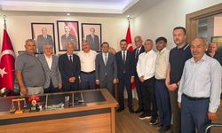 Başkan Tükenmez AK Parti heyetini ağırladı