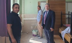 Divarlı Ortaokulunda bakım tamamlandı