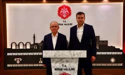 Eski Bakan Öztürk Niğde'de