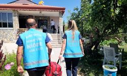 Evden çıkamayan hastalar sağlık hizmetine evinde ulaşıyor