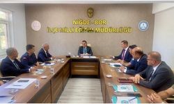 Bor’da Okul Güvenliği zirvesi yapıldı