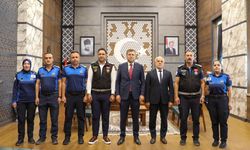 Vali Akmeşe’den Zabıta heyetine kabul